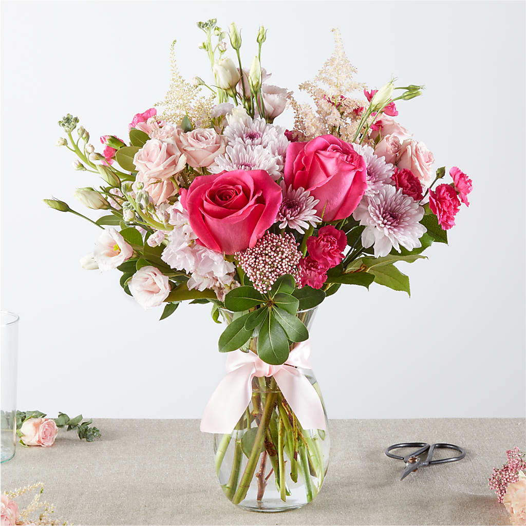 Pink Ribbon - A Florist Original – PAULA KELLEY'S FLORIST, Paris TN