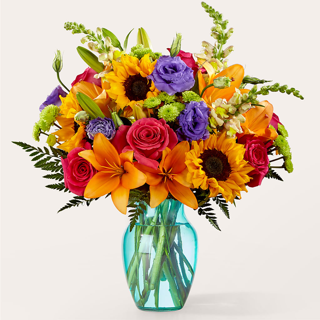 Double Rainbow Bouquet – PAULA KELLEY'S FLORIST, Paris TN