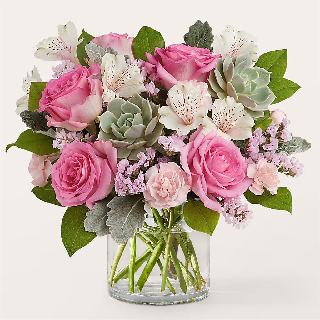 Dusty Rose Bouquet – PAULA KELLEY'S FLORIST, Paris TN