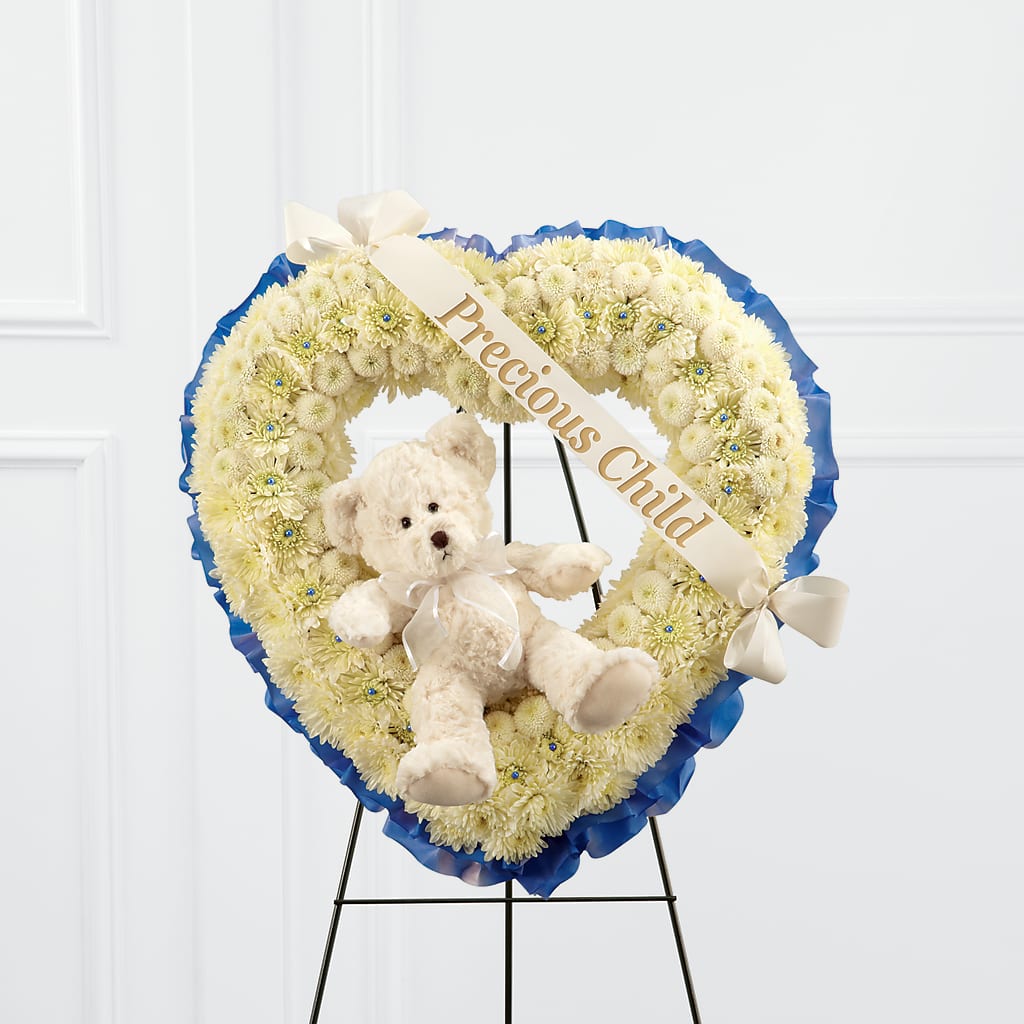 Precious Child Standing Heart – PAULA KELLEY'S FLORIST, Paris TN