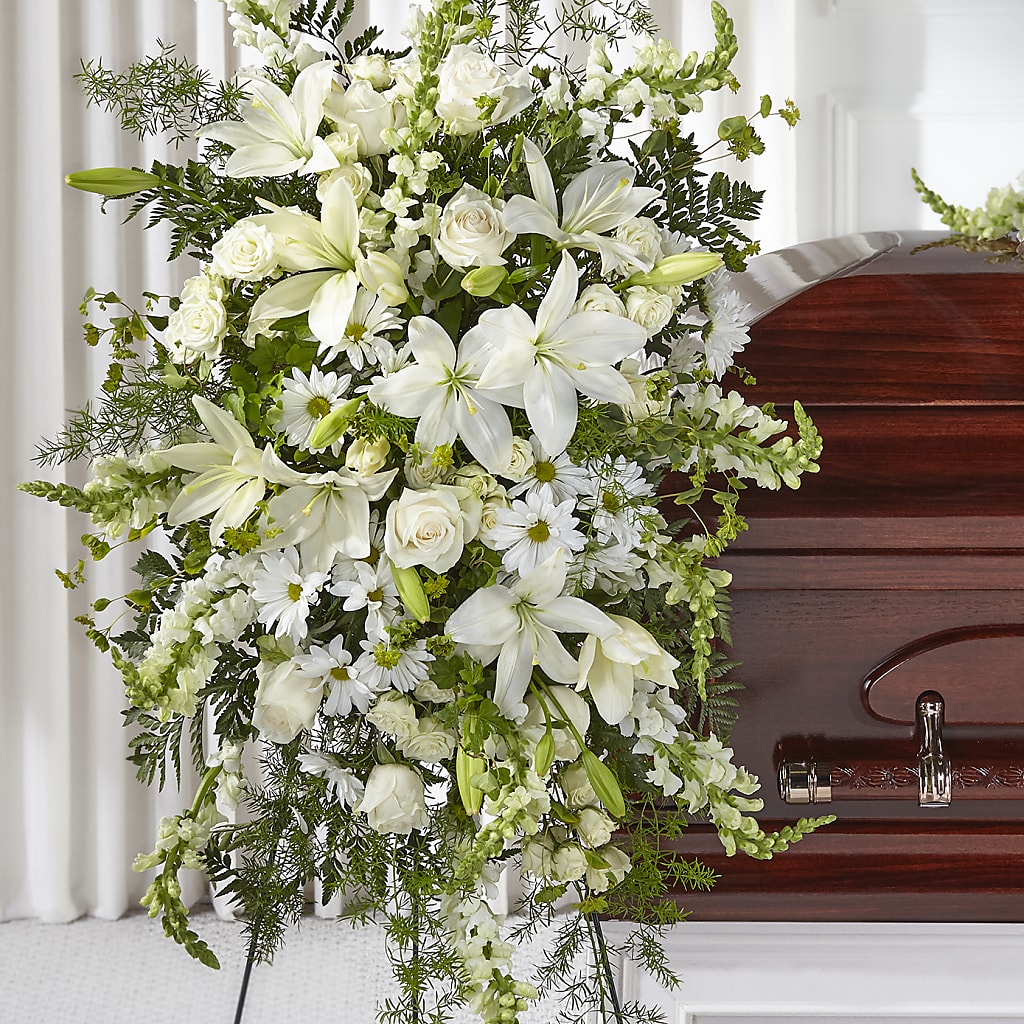 Loving Thoughts Standing Spray – PAULA KELLEY'S FLORIST, Paris TN