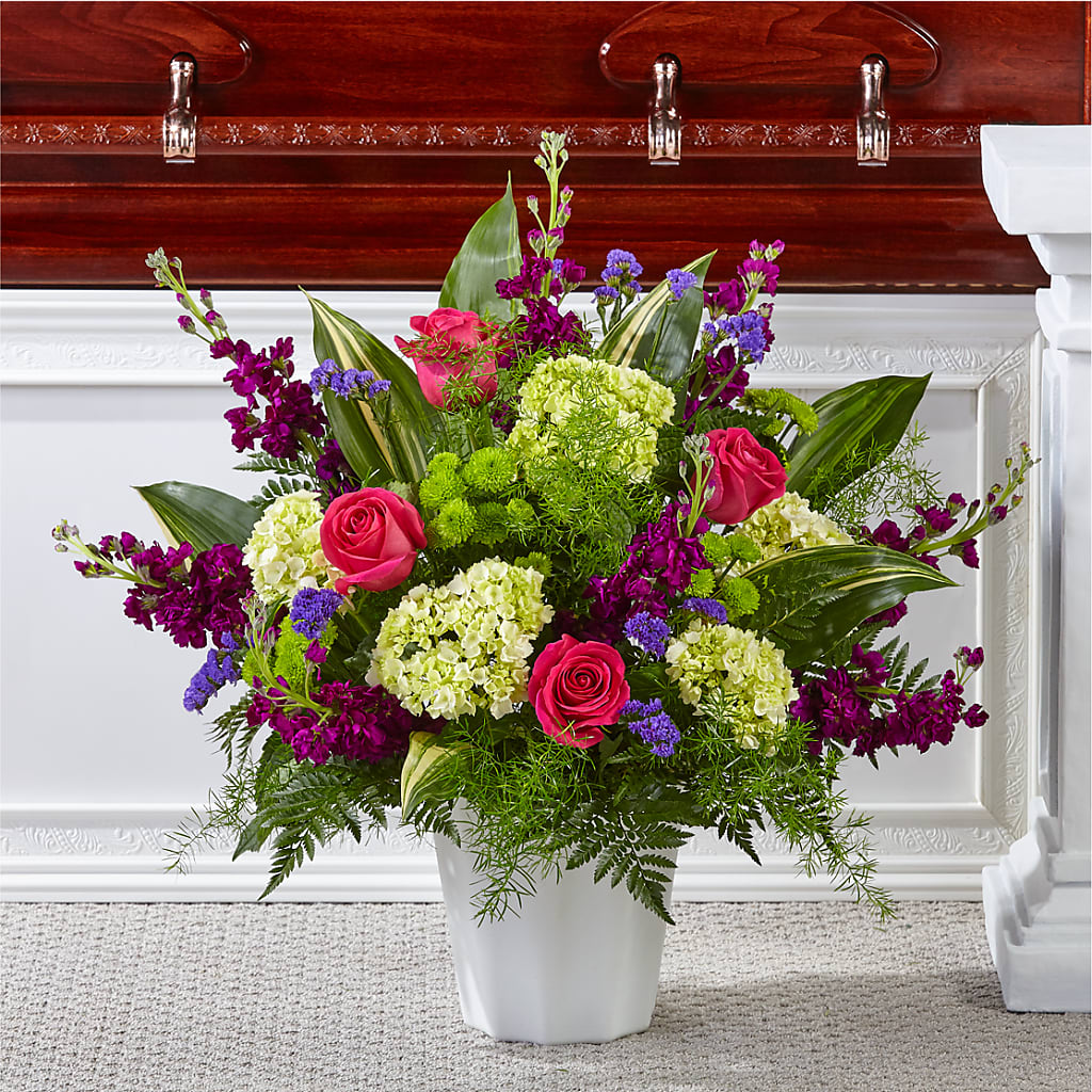 Beautiful Horizons Floor Basket – PAULA KELLEY'S FLORIST, Paris TN
