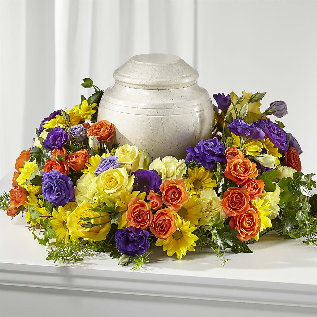 Blossoms of Remembrance Cremation Adornment – PAULA KELLEY'S FLORIST, Paris TN