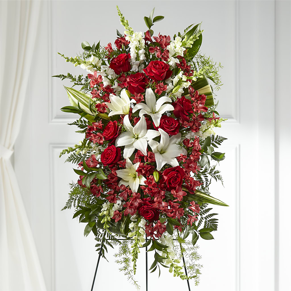 Everlasting Memory Standing Spray – PAULA KELLEY'S FLORIST, Paris TN