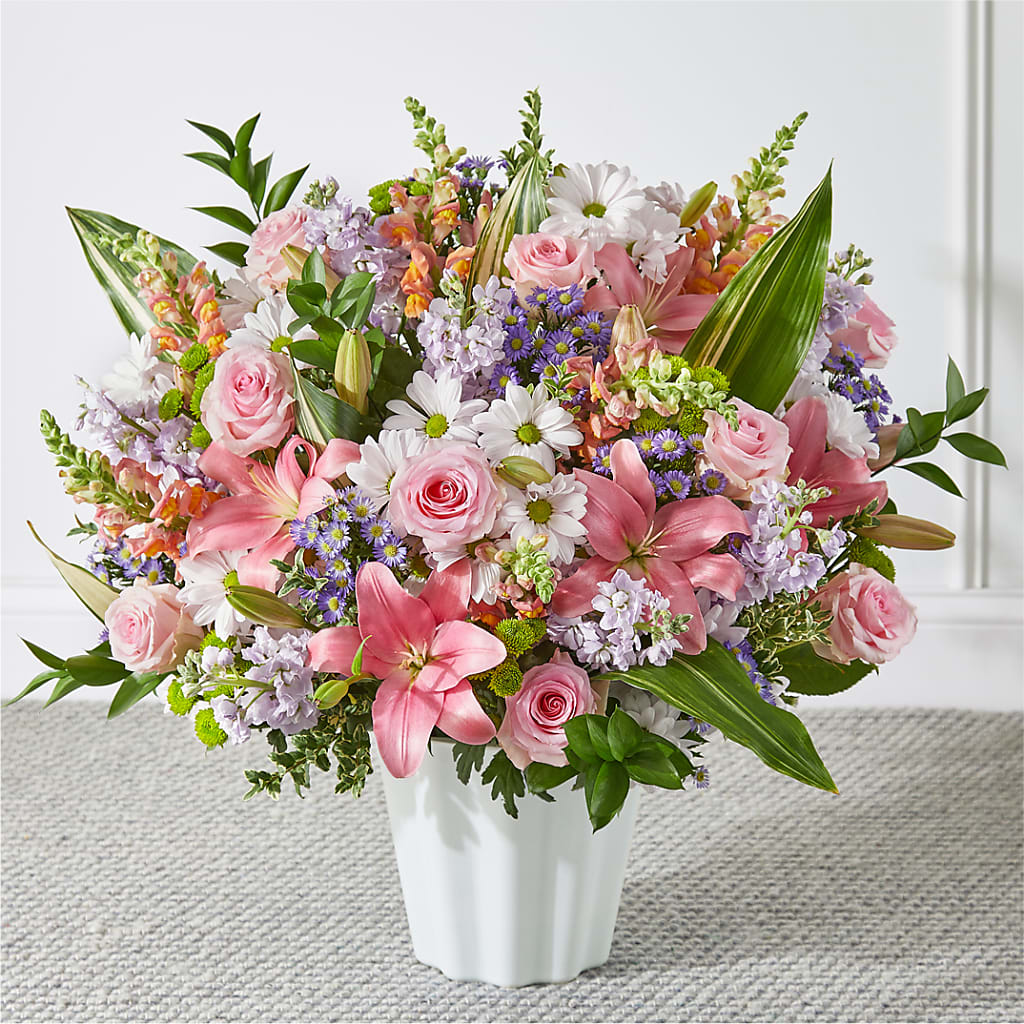 Abundant Compassion Floor Basket – PAULA KELLEY'S FLORIST, Paris TN
