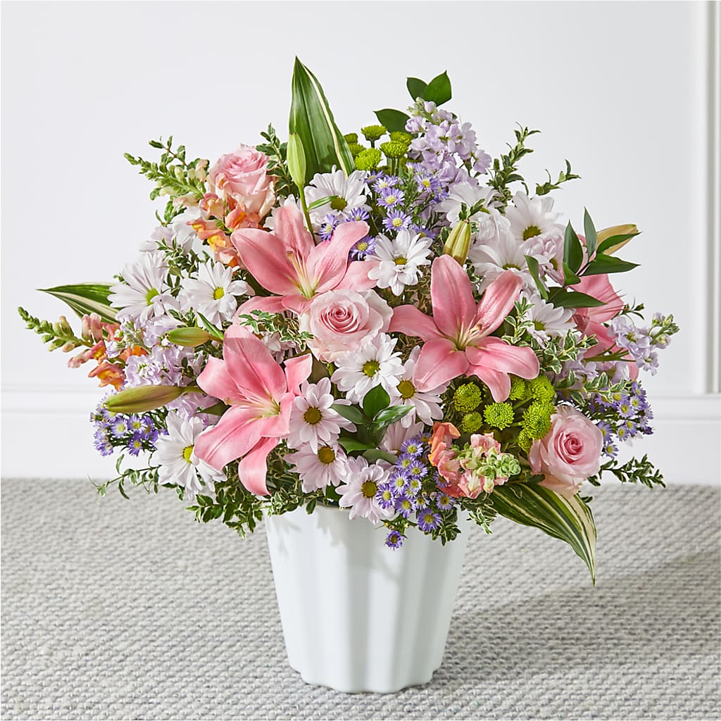 Abundant Compassion Floor Basket – PAULA KELLEY'S FLORIST, Paris TN