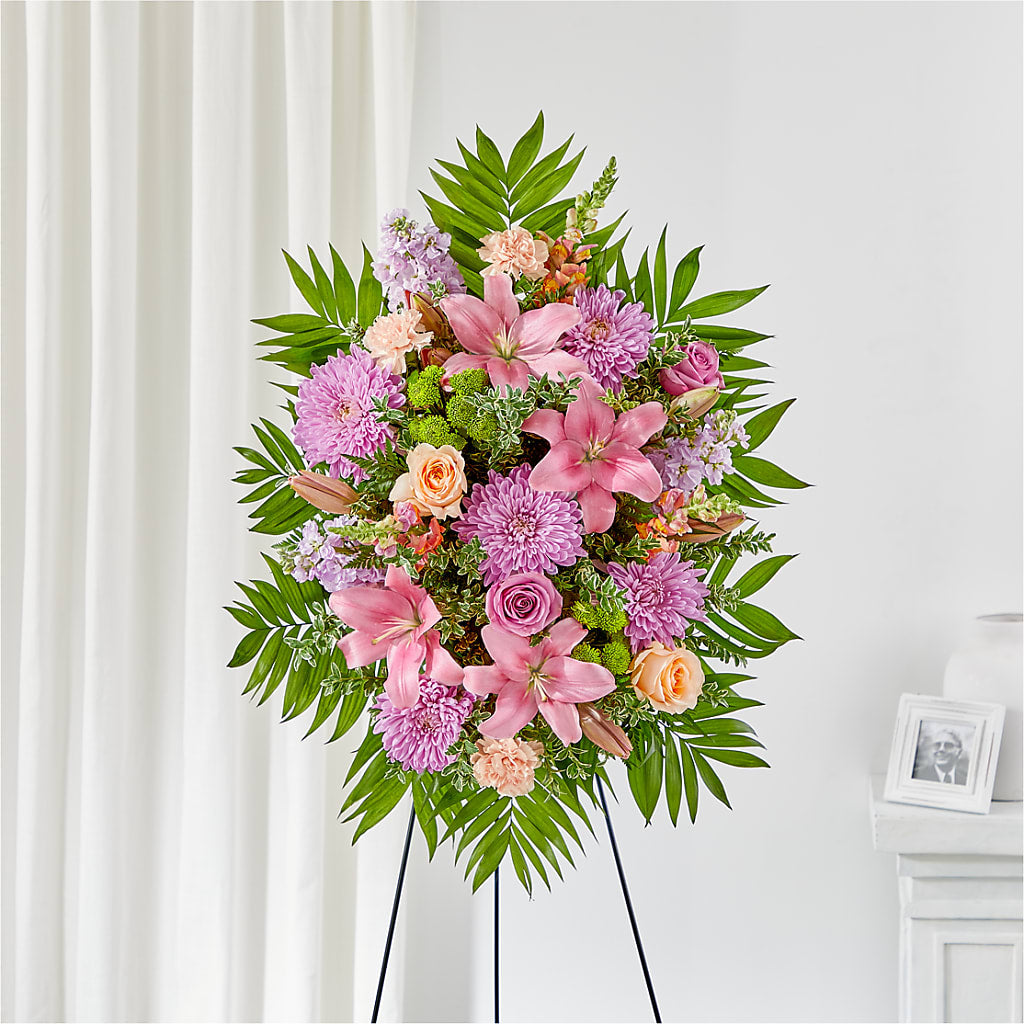 Love & Light Standing Spray – PAULA KELLEY'S FLORIST, Paris TN