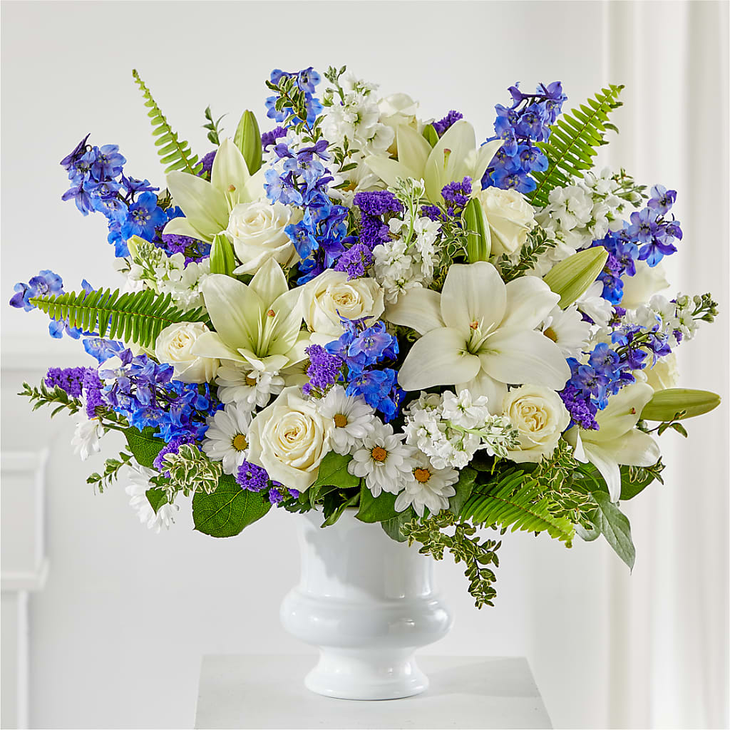Expressions of Hope Urn Arrangement – PAULA KELLEY'S FLORIST, Paris TN