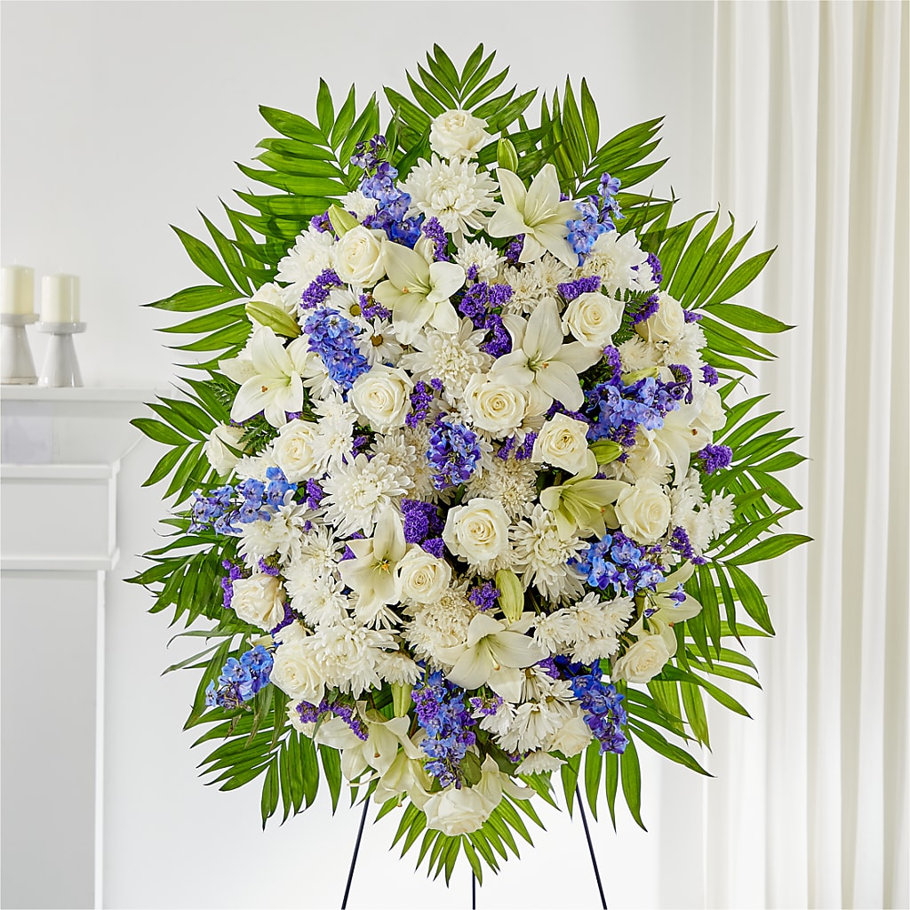 At Rest Standing Spray – PAULA KELLEY'S FLORIST, Paris TN