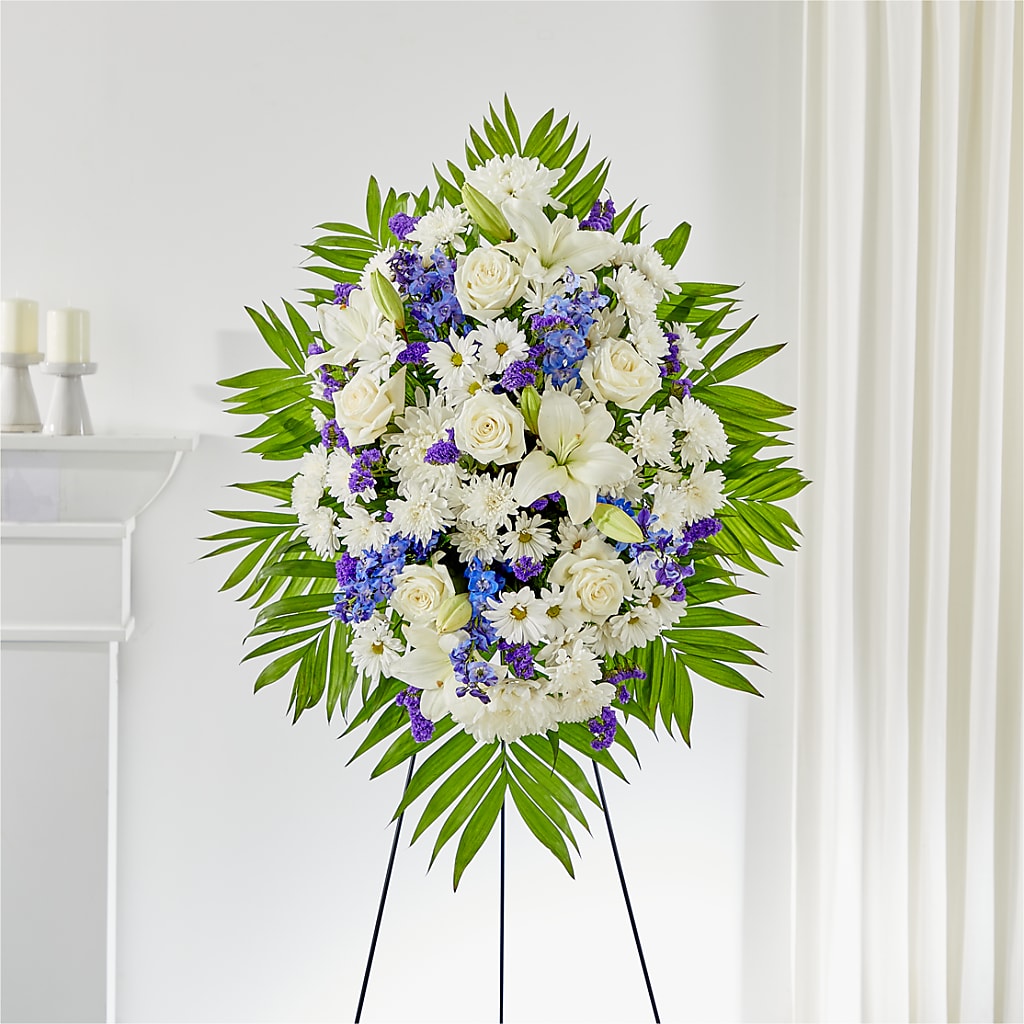 At Rest Standing Spray – PAULA KELLEY'S FLORIST, Paris TN