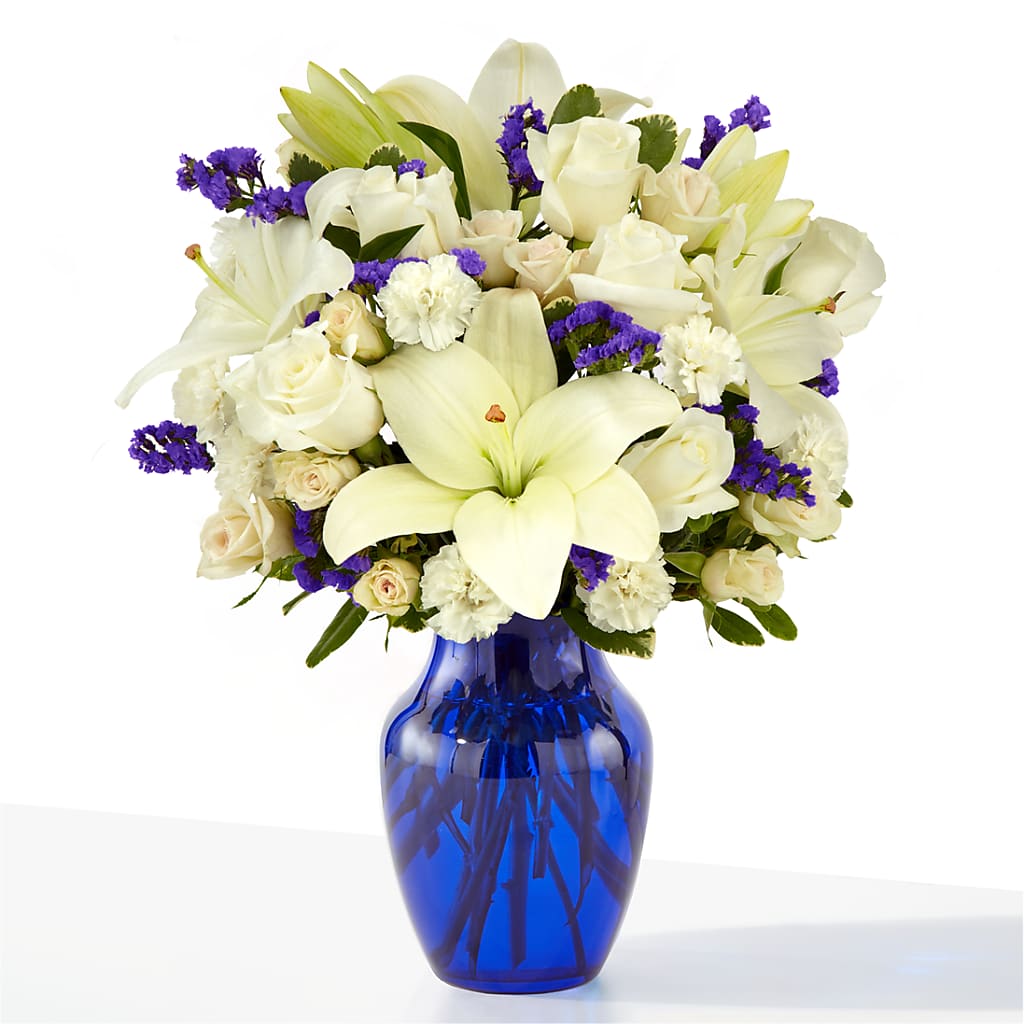Sapphire Rush Bouquet – PAULA KELLEY'S FLORIST, Paris TN