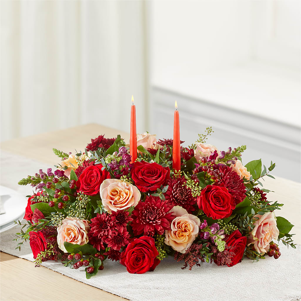 Most Thankful Centerpiece – PAULA KELLEY'S FLORIST, Paris TN