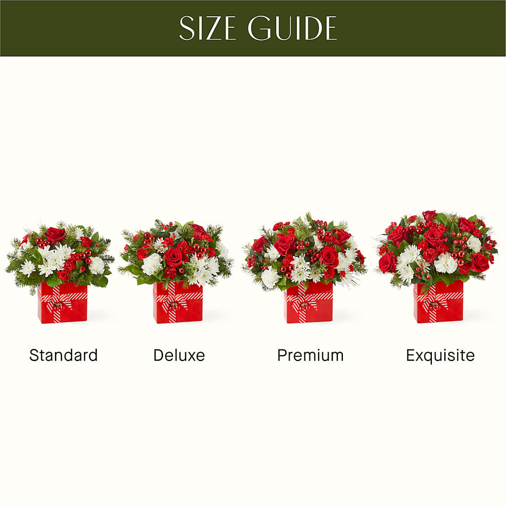 Presents Under the Tree Bouquet – PAULA KELLEY'S FLORIST, Paris TN