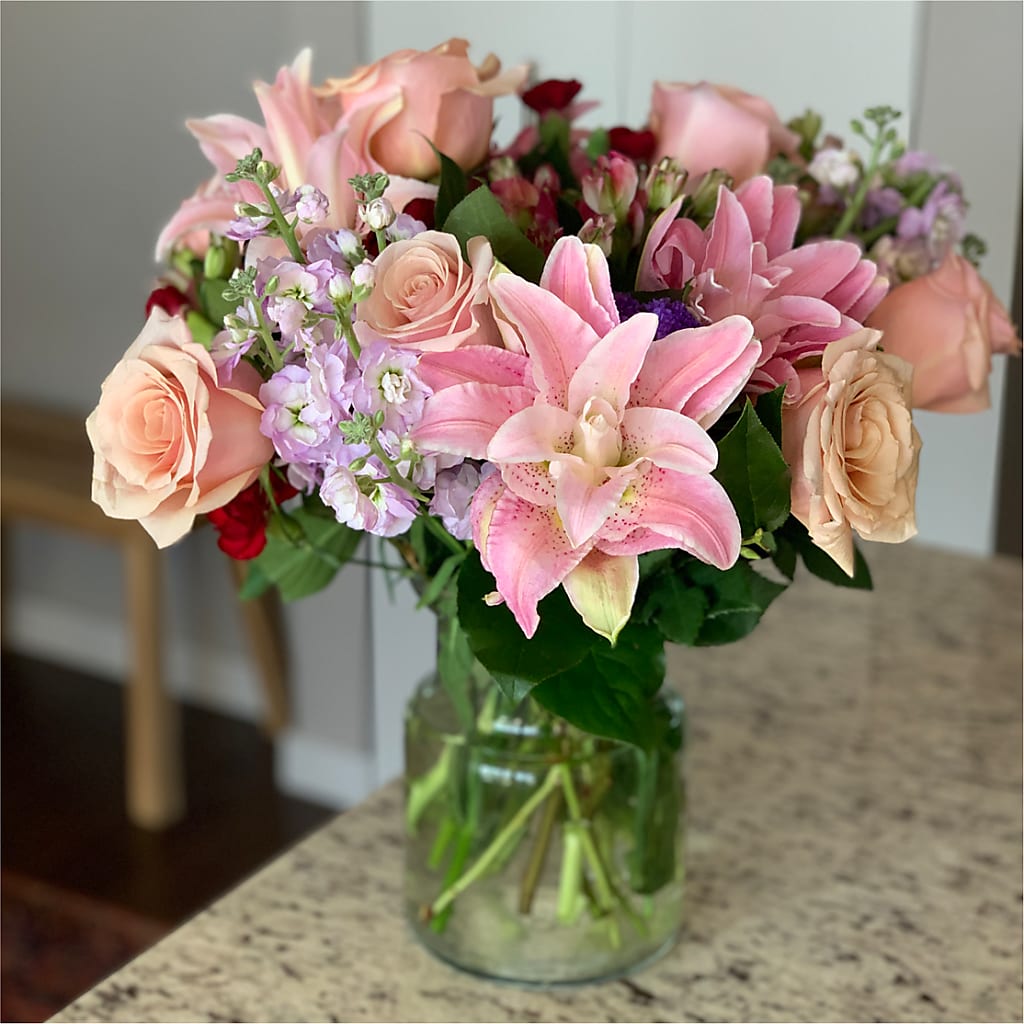 Romantique Bouquet – PAULA KELLEY'S FLORIST, Paris TN