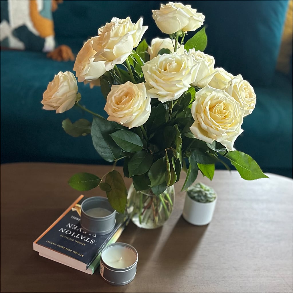 Long Stem Yellow Rose Bouquet – PAULA KELLEY'S FLORIST, Paris TN