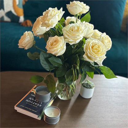 Long Stem Yellow Rose Bouquet – PAULA KELLEY'S FLORIST, Paris TN