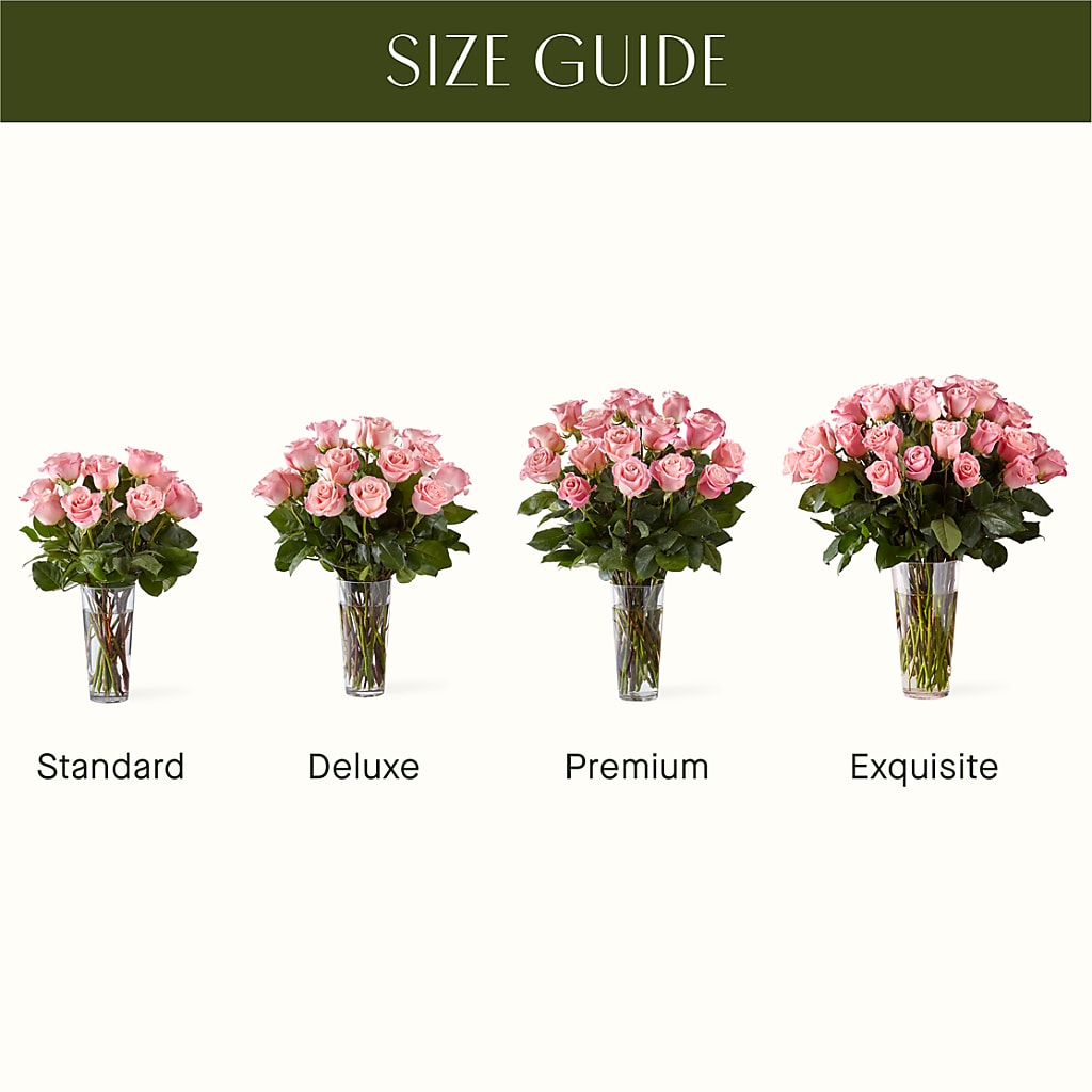 Long Stem Pink Rose Bouquet – PAULA KELLEY'S FLORIST, Paris TN