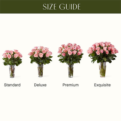 Long Stem Pink Rose Bouquet – PAULA KELLEY'S FLORIST, Paris TN