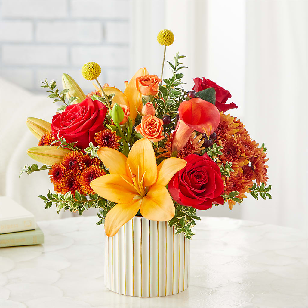 Scarlet Skies Bouquet – PAULA KELLEY'S FLORIST, Paris TN