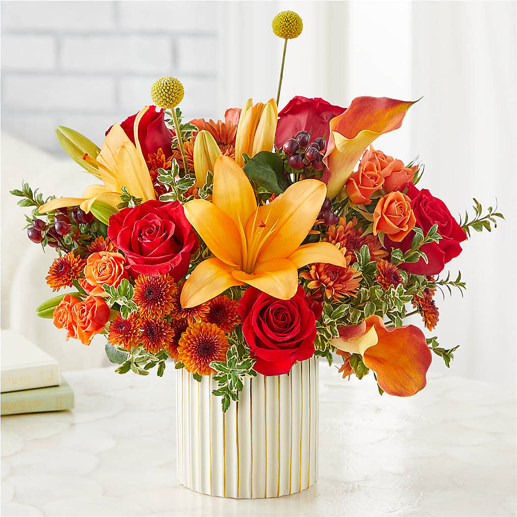 Scarlet Skies Bouquet – PAULA KELLEY'S FLORIST, Paris TN