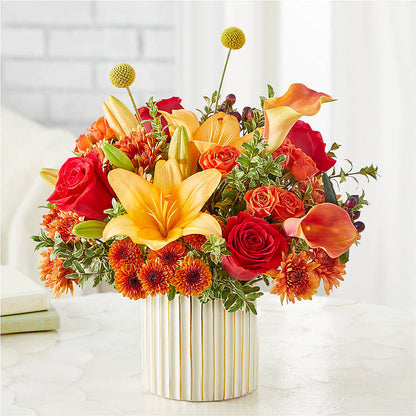 Scarlet Skies Bouquet – PAULA KELLEY'S FLORIST, Paris TN