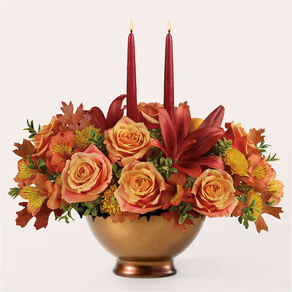 Harvest Table Centerpiece – PAULA KELLEY'S FLORIST, Paris TN