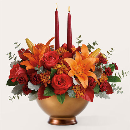Fruits of Fall Centerpiece – PAULA KELLEY'S FLORIST, Paris TN