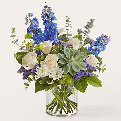 Cerulean Waves Bouquet – PAULA KELLEY'S FLORIST, Paris TN