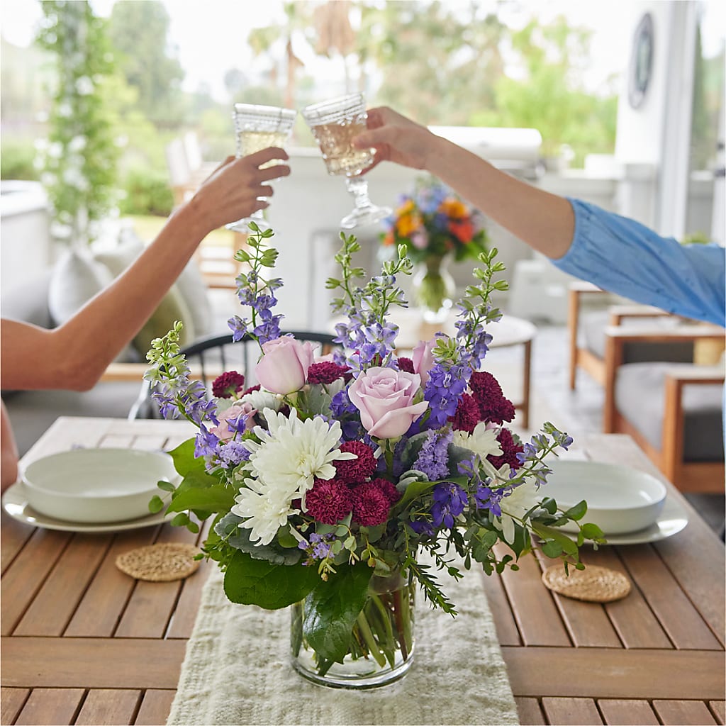Violet Frost Bouquet – PAULA KELLEY'S FLORIST, Paris TN