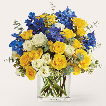 Sparkling Citrine Bouquet – PAULA KELLEY'S FLORIST, Paris TN
