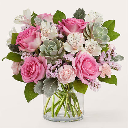 Dusty Rose Bouquet – PAULA KELLEY'S FLORIST, Paris TN