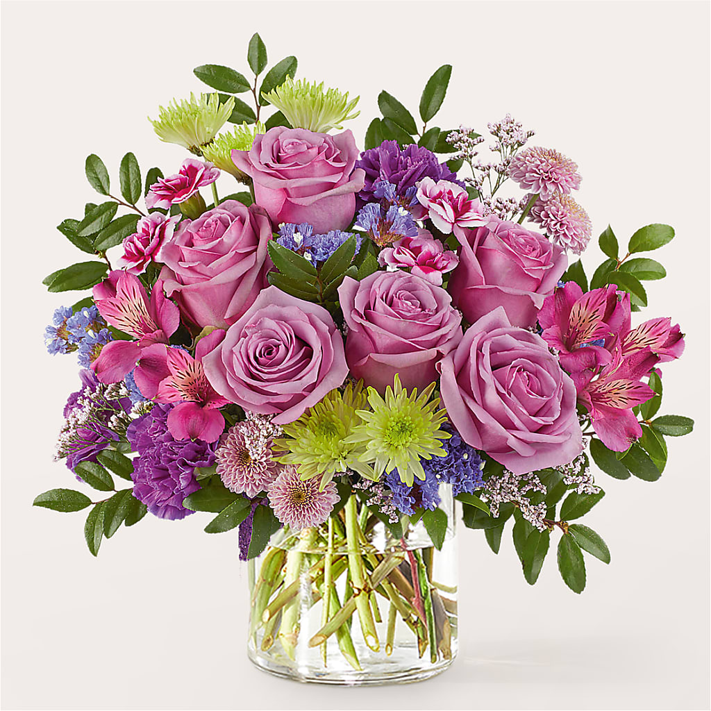 Glass Half Full Bouquet – PAULA KELLEY'S FLORIST, Paris TN