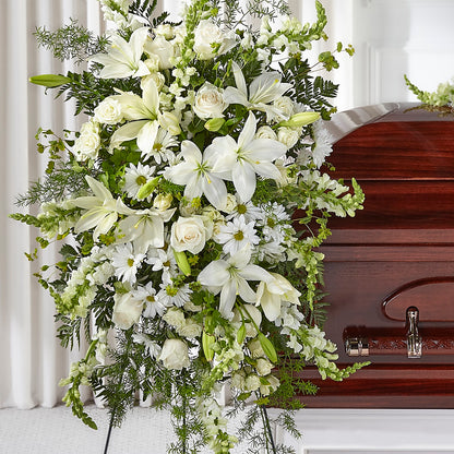 Loving Thoughts Standing Spray – PAULA KELLEY'S FLORIST, Paris TN