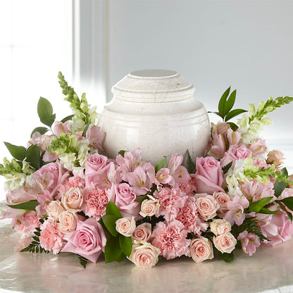 Blooms of Hope Cremation Adornment – PAULA KELLEY'S FLORIST, Paris TN