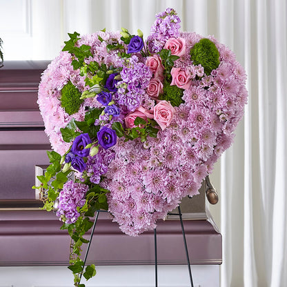 Treasured Love Standing Heart – PAULA KELLEY'S FLORIST, Paris TN