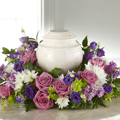 Blooming Sympathy Cremation Adornment – PAULA KELLEY'S FLORIST, Paris TN