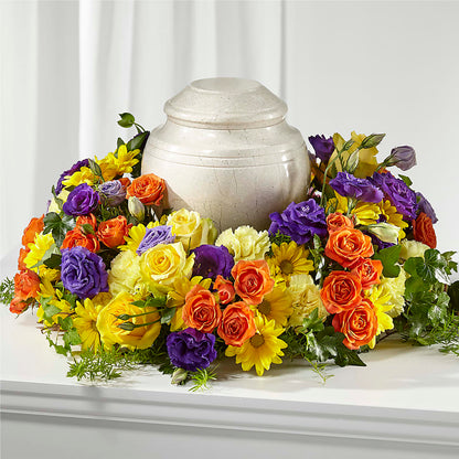 Blossoms of Remembrance Cremation Adornment – PAULA KELLEY'S FLORIST, Paris TN
