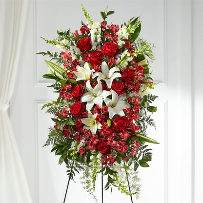 Everlasting Memory Standing Spray – PAULA KELLEY'S FLORIST, Paris TN