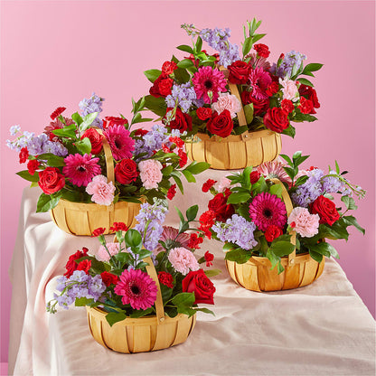 Pink Picnic Basket – PAULA KELLEY'S FLORIST, Paris TN