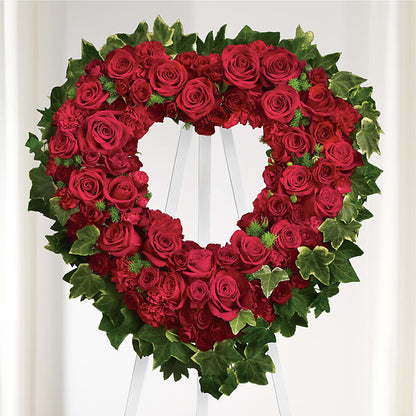 Wholehearted Standing Spray – PAULA KELLEY'S FLORIST, Paris TN