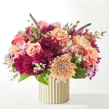 Berry Cobbler Bouquet with Ivory Vase – PAULA KELLEY'S FLORIST, Paris TN
